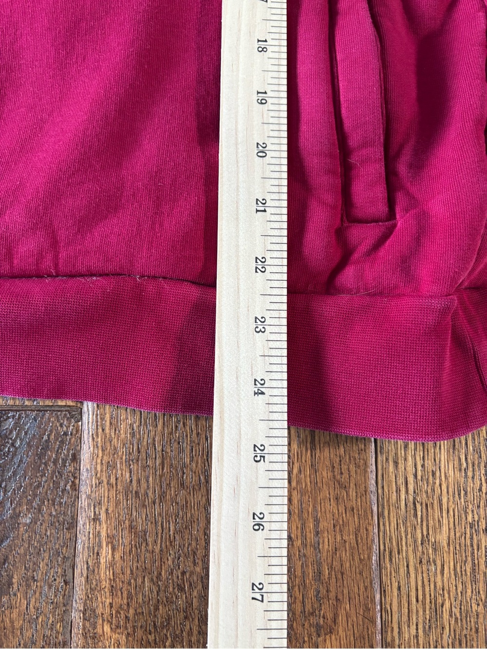 Lacoste Sport Fleece Pullover Hoodie Red Size Large Embroidered Croc Logo - Picture 11 of 12